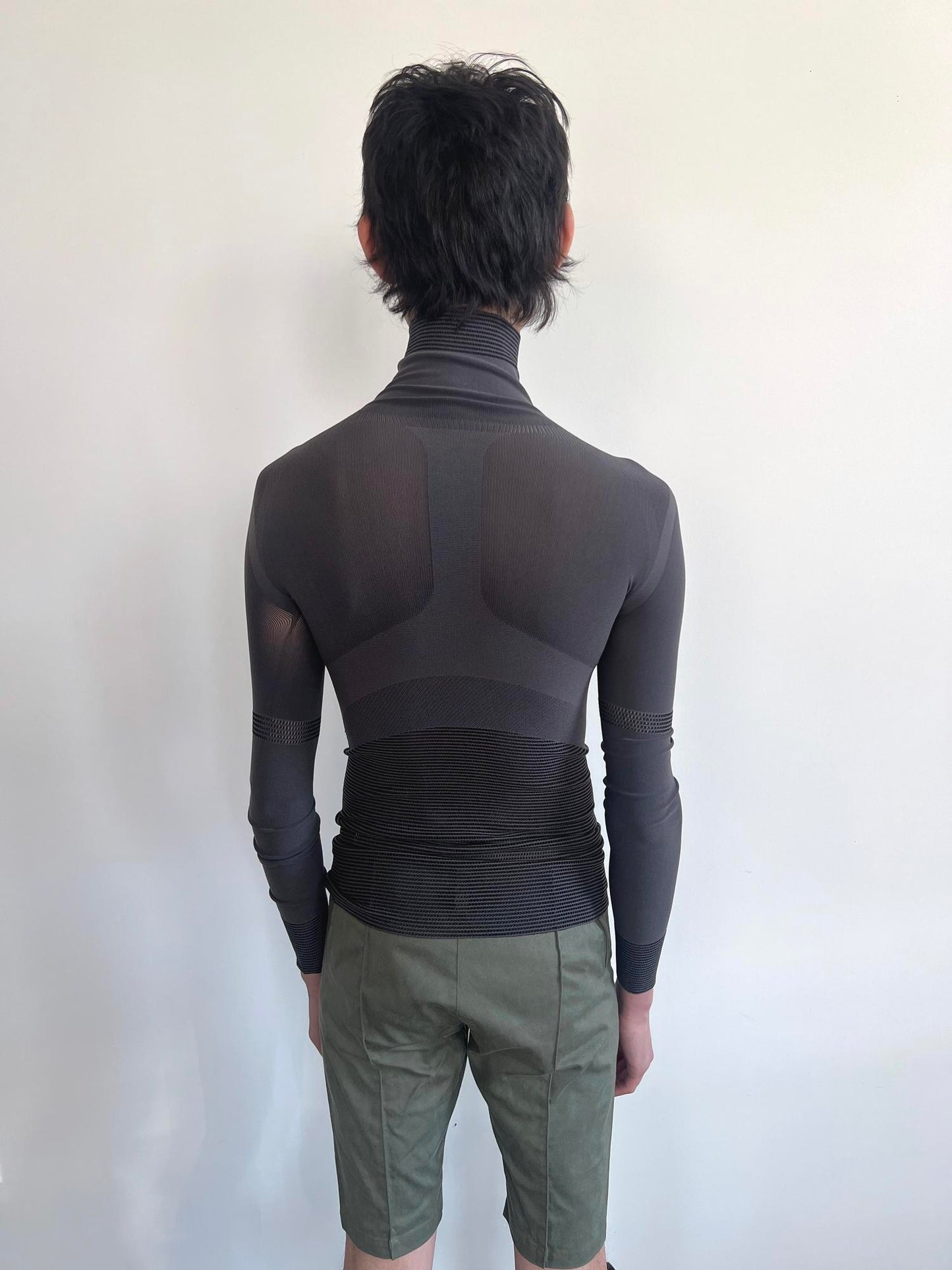 Issey Miyake Mesh Plisse Shirt