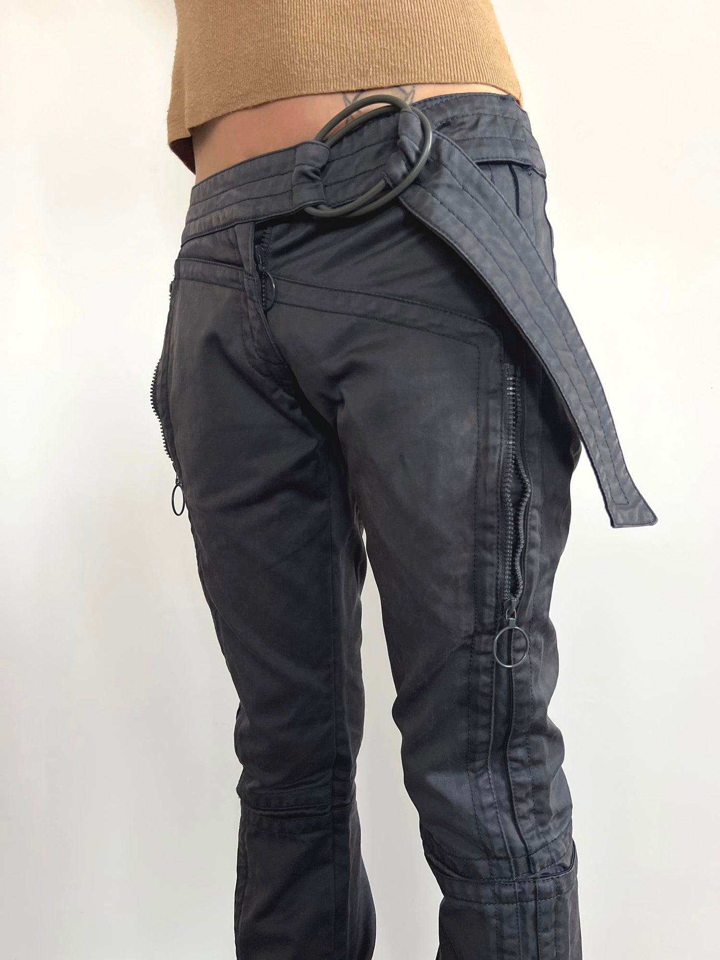 Italian Brand Belted Pants