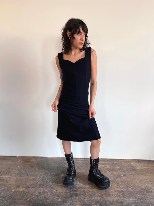 Zucca Wool Layered Dress