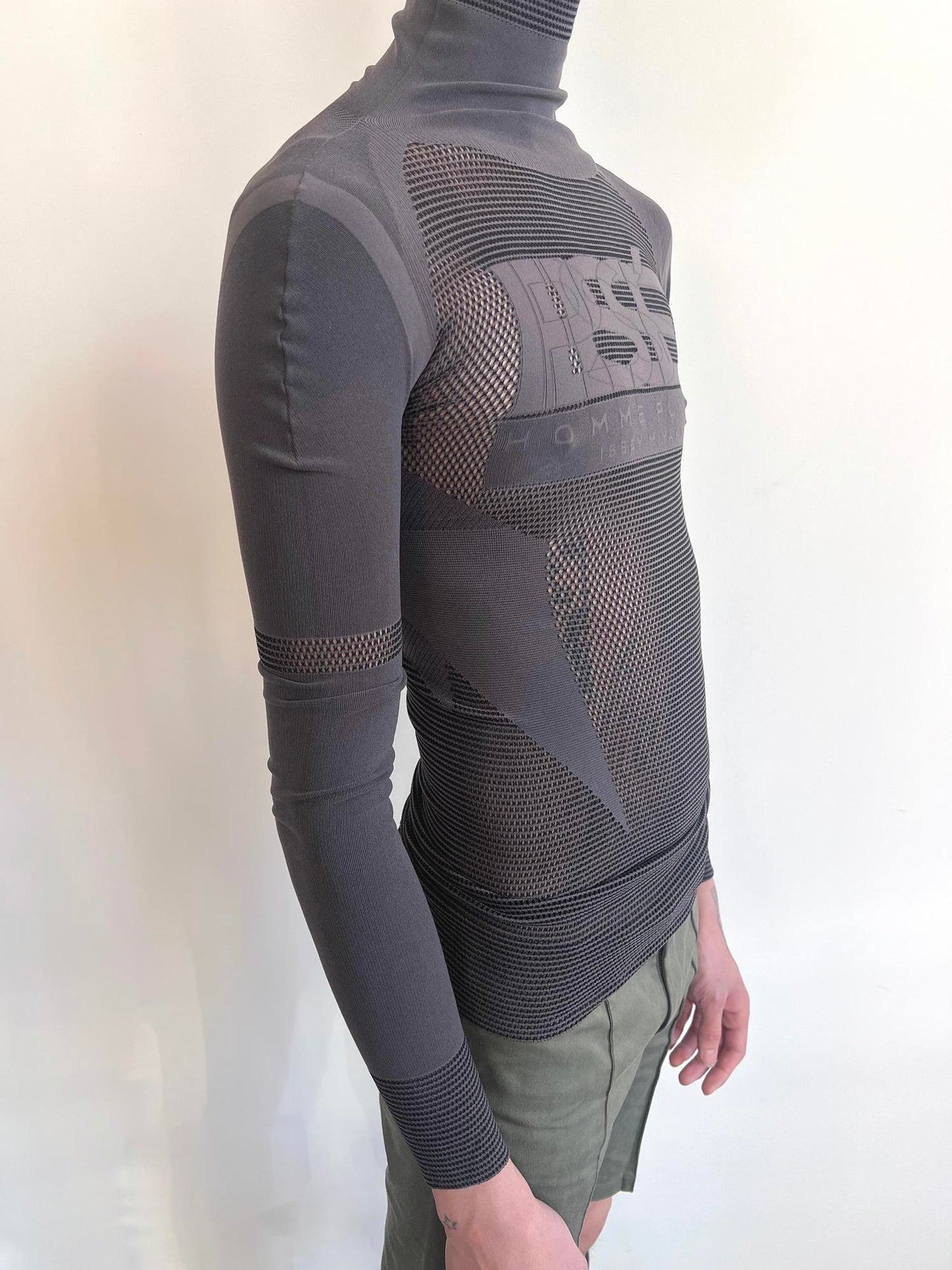 Issey Miyake Mesh Plisse Shirt