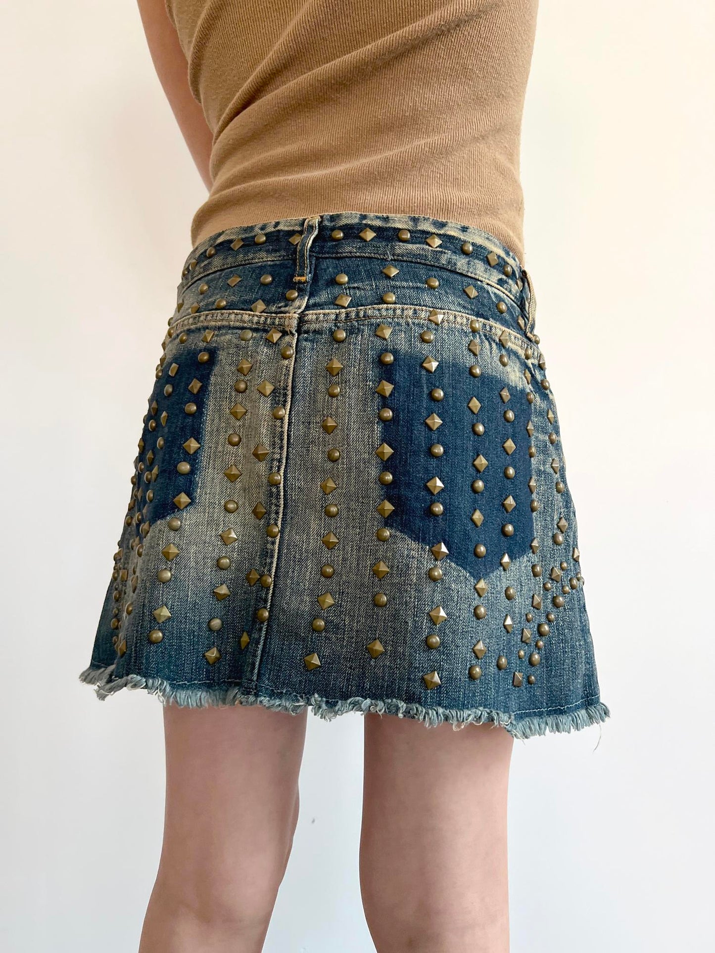 Italian Brand Studded Skirt